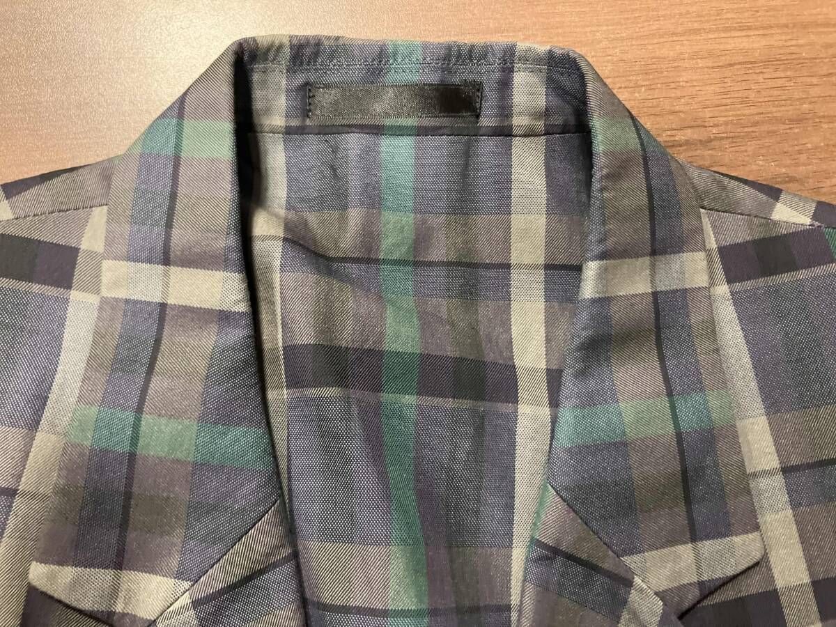 たなかさま専用 Burberrys ﾊﾞｰﾊﾞﾘｰｽﾞ ｾｯﾄｱｯﾌﾟ ﾊﾟｰﾌﾟﾙ ﾁｪｯｸ ﾀﾞﾌﾞﾙﾌﾞﾚｽﾄ ﾃｰﾗｰﾄﾞｼﾞｬｹｯﾄ