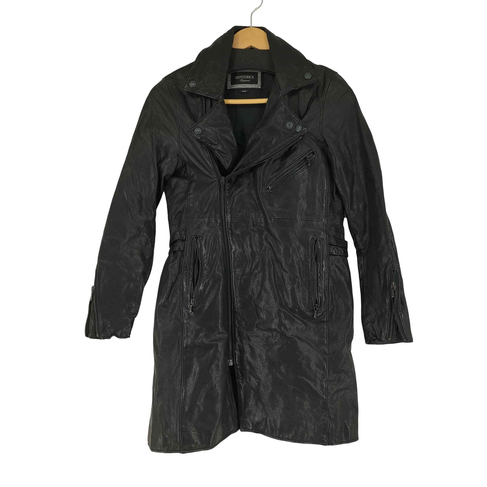 ヒステリックス HYSTERICS レザー ライダースコート レディース JPN：S