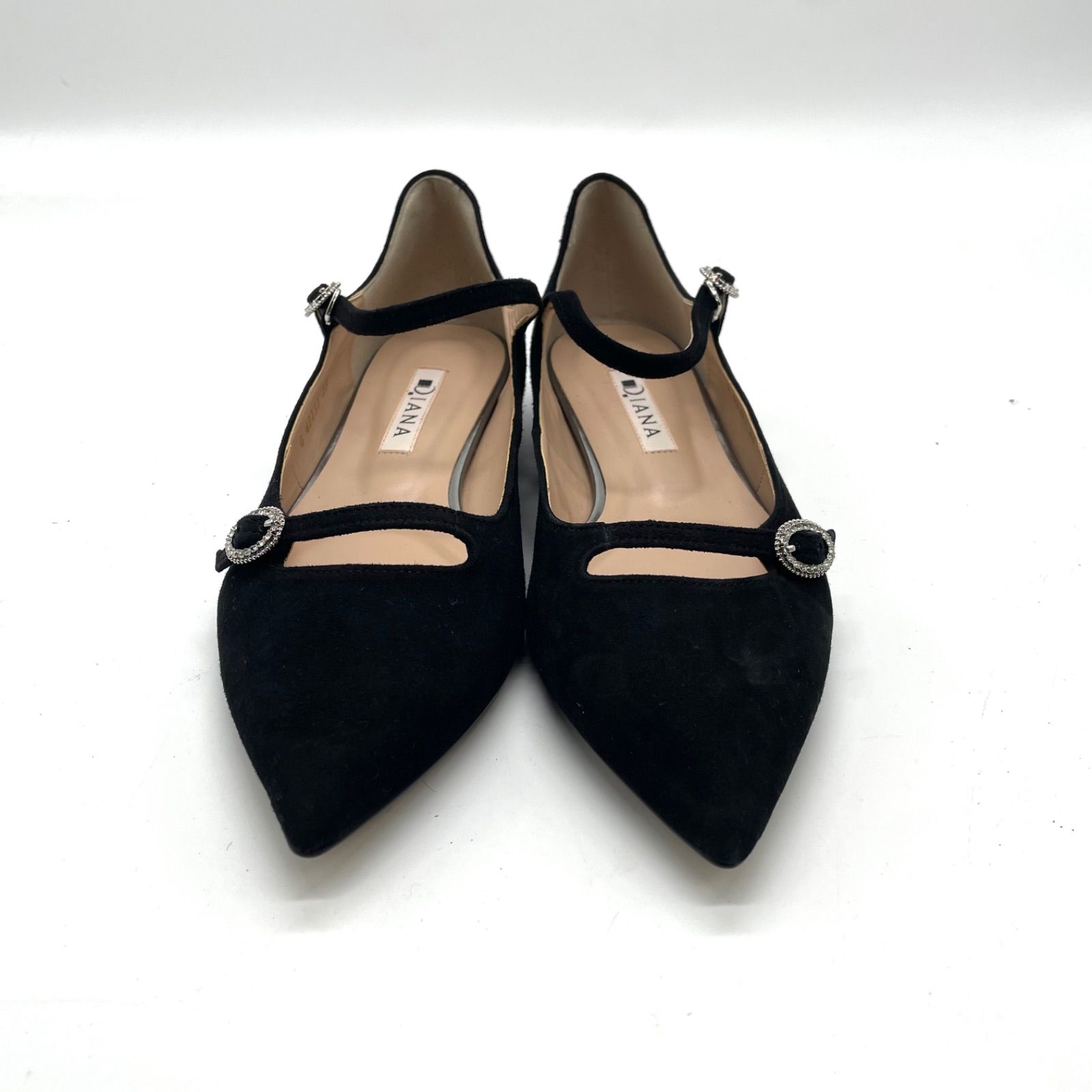 美品✨DIANA ダイアナ フラットシューズ メリージェーン ライン