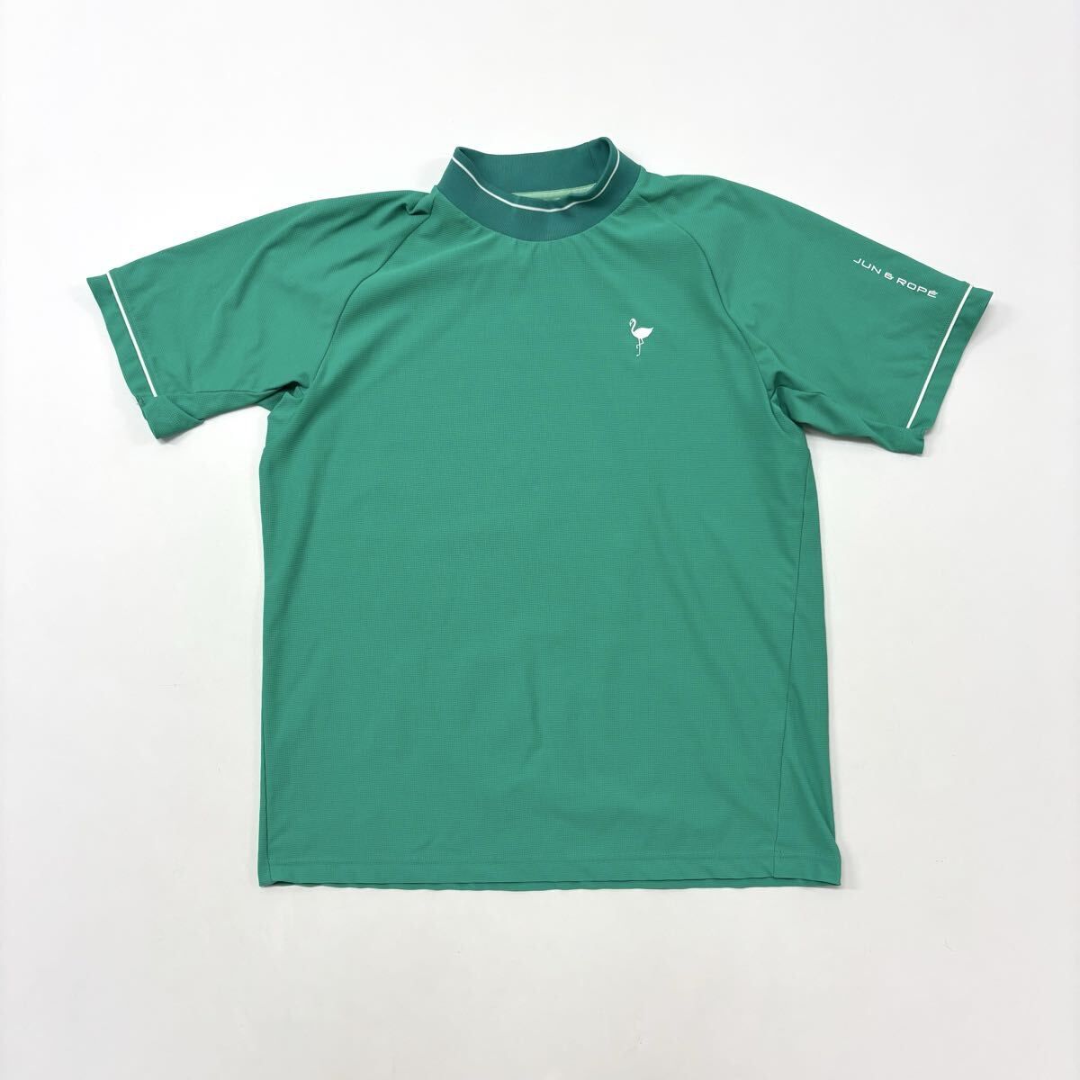 JUN & ROPE ジュン アンド ロペ モックネック ジャージー Tシャツ
