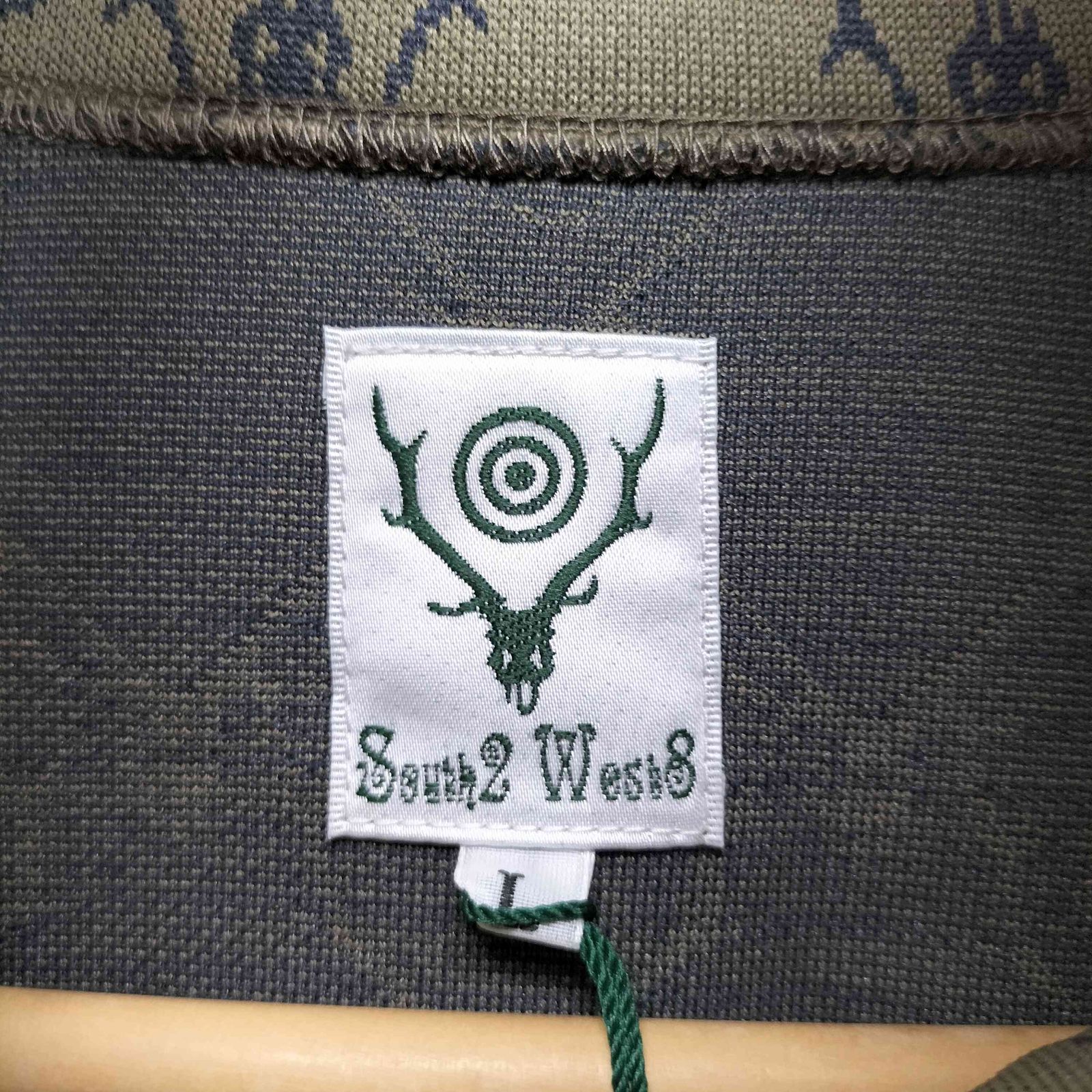 サウスツーウェストエイト SOUTH2 WEST8 ロゴ総柄 トラックジャケット