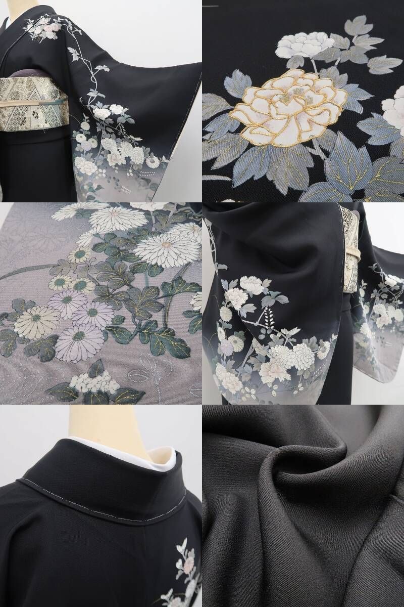 ❁tomihisa❁新品 金駒刺繍 着物 正絹“巡り合う歓び…これから