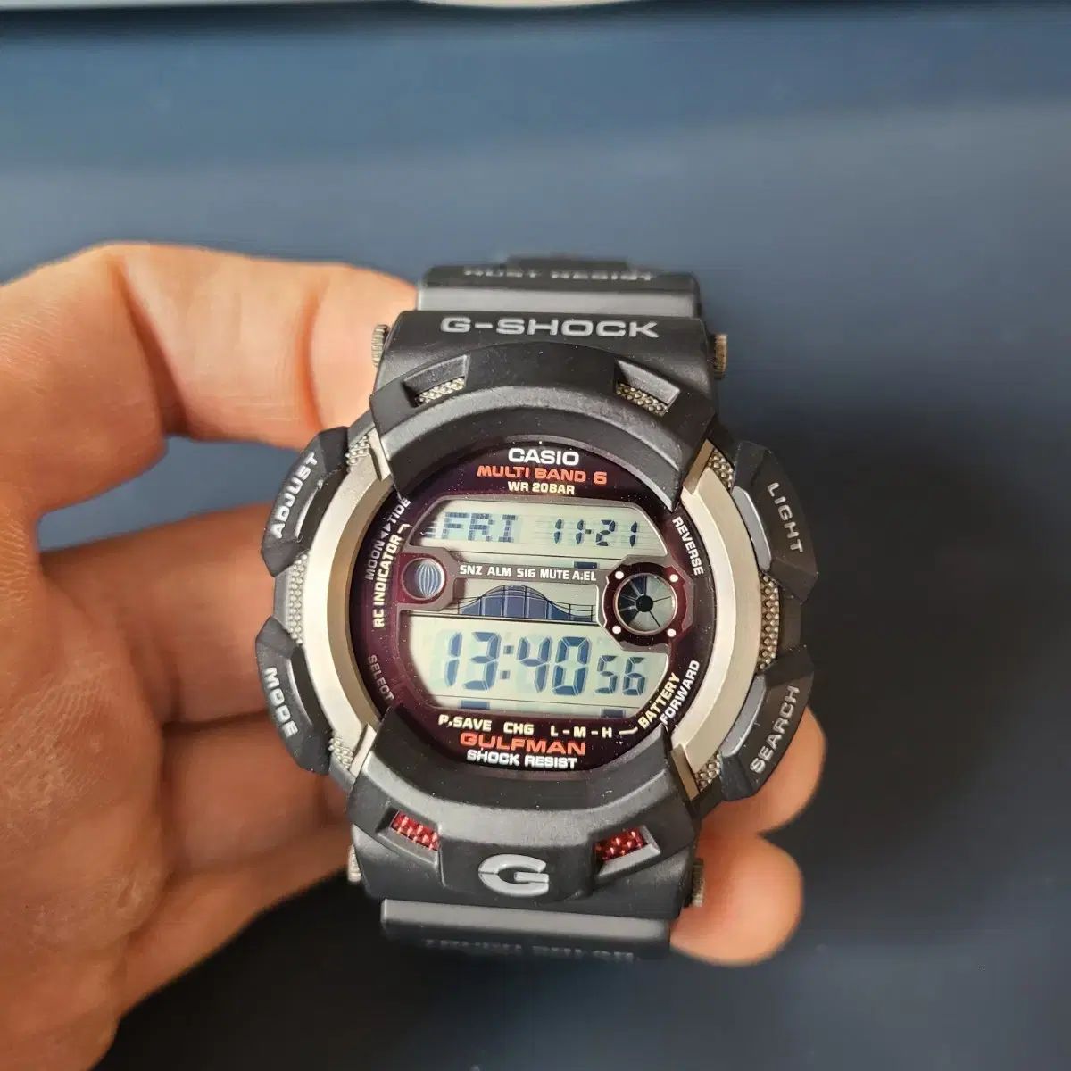 G-SHOCK タフソーラー ガルフマン GW-9110BW G-SHOCK タフソーラー ガルフマン GW-9110BW GW-9110BW-1 – G-BRIDGES