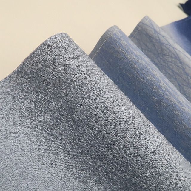 ❁tomihisa❁ さが美謹製 螺鈿作家 藤本隆士 落款 唐花 着物 光彩に共鳴する華の眼差し 正絹 仕付け糸付 訪問着 7208