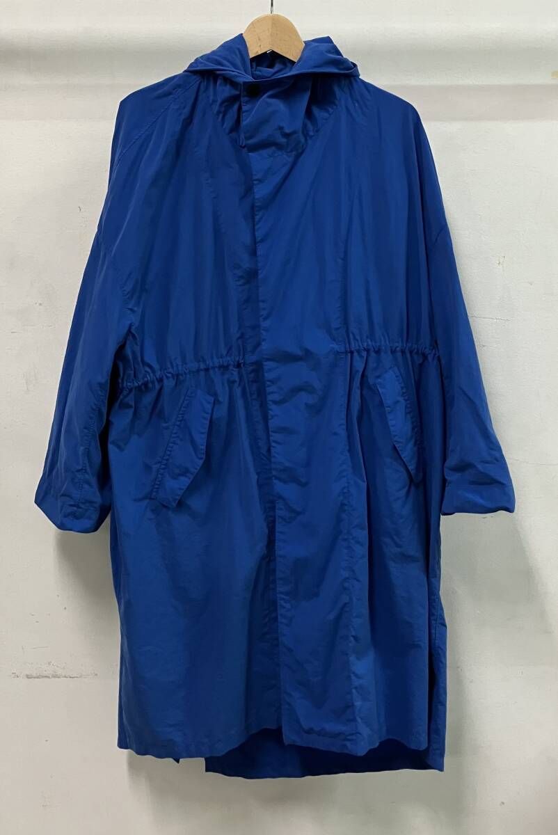 FIRMUM フィルマム モッズコート M 51 ナイロンタッサーガーメント ダイオーバーサイズ サイズXS ブルー ナイロン