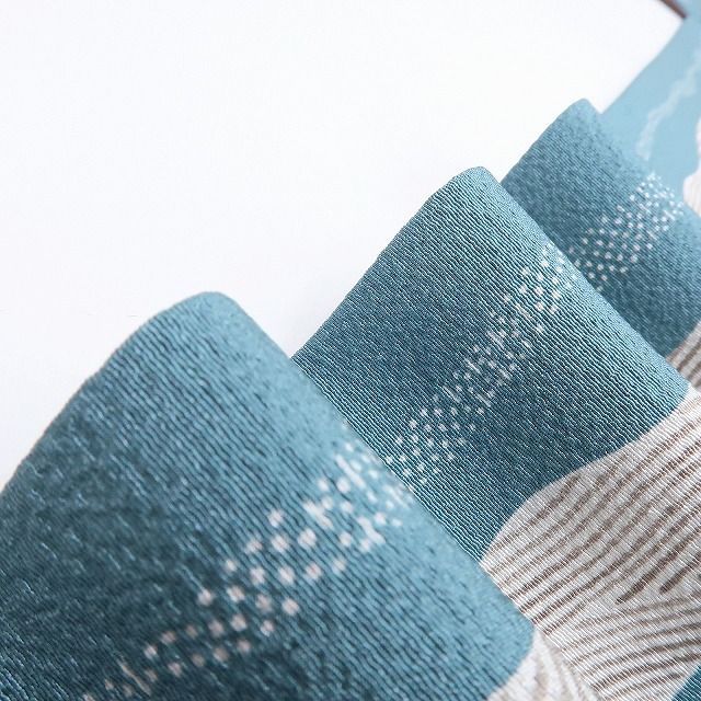 百華❀Y4054◇美品 正絹 手縫い仕立て 雪輪 小紋 着物 単品 - メルカリ