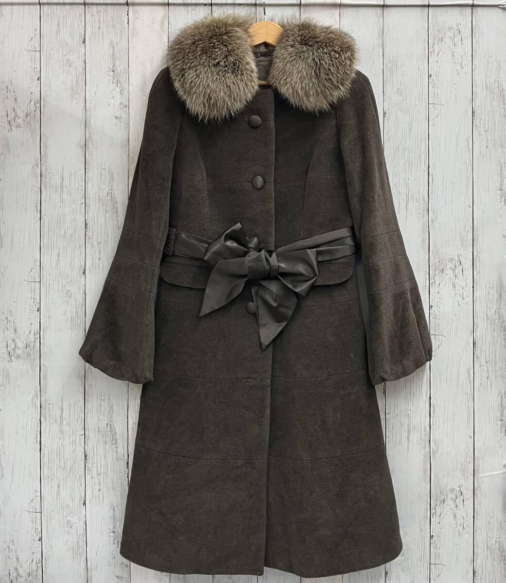 TO BE CHIC トゥービーシック アンゴラ UWF82-830-55 ファーコート