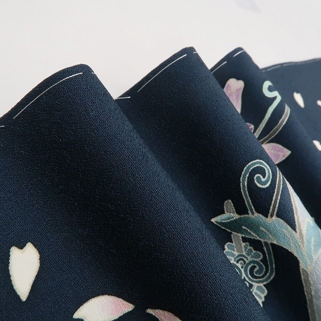 ❁tomihisa❁新品 本加賀友禅 橋本静華 落款 着物“華を染め出す友禅の