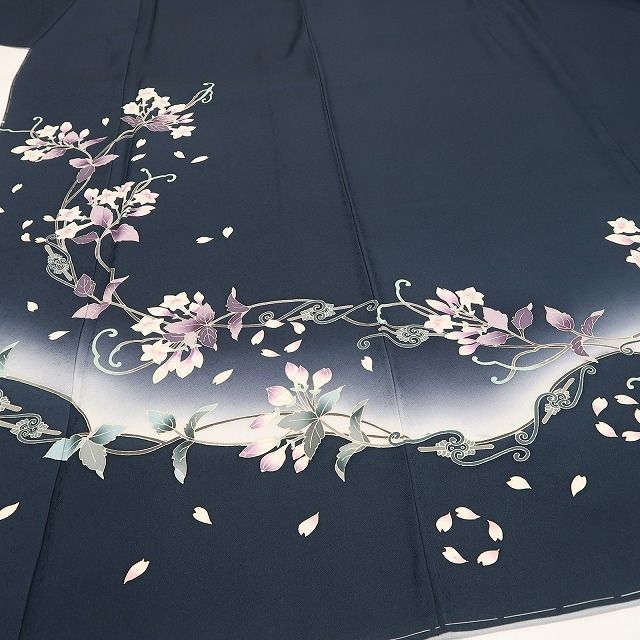 ❁tomihisa❁新品 本加賀友禅 橋本静華 落款 着物“華を染め出す友禅の