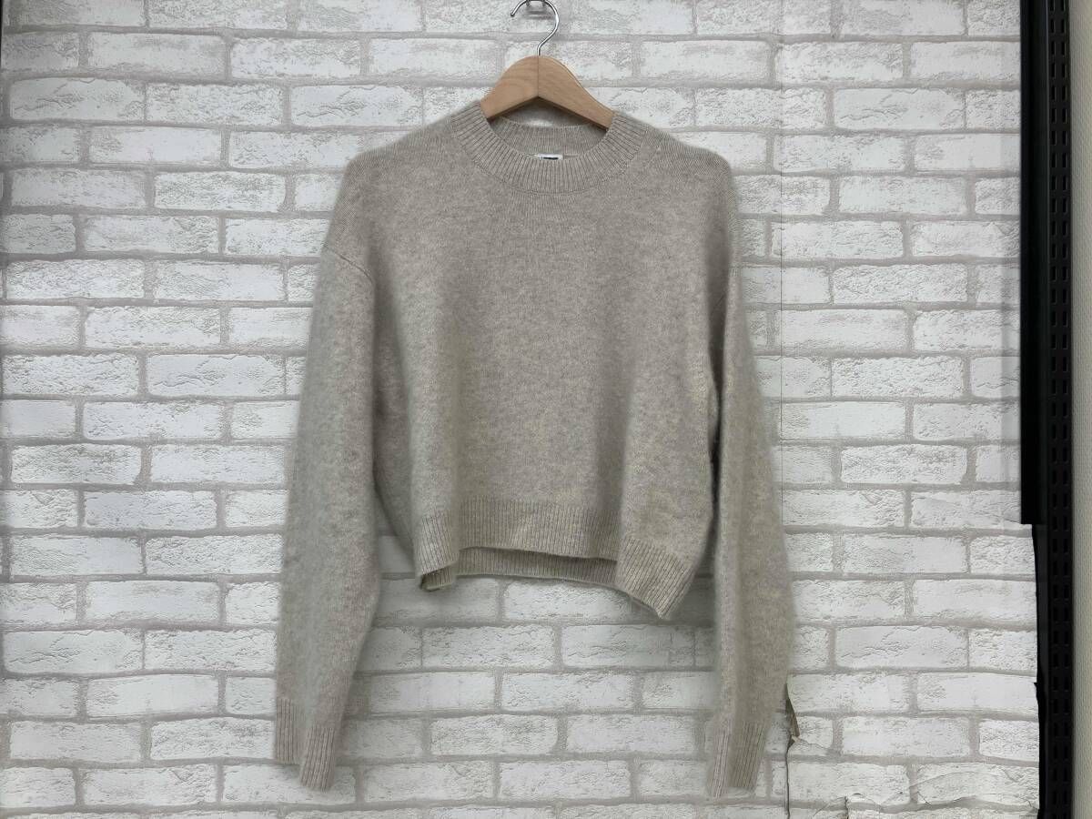 H BEAUTY YOUTH UNITED ARROWS 1613 199 3502 エイチ ビューティー ユース プルオーバーニット ベージュ レディース