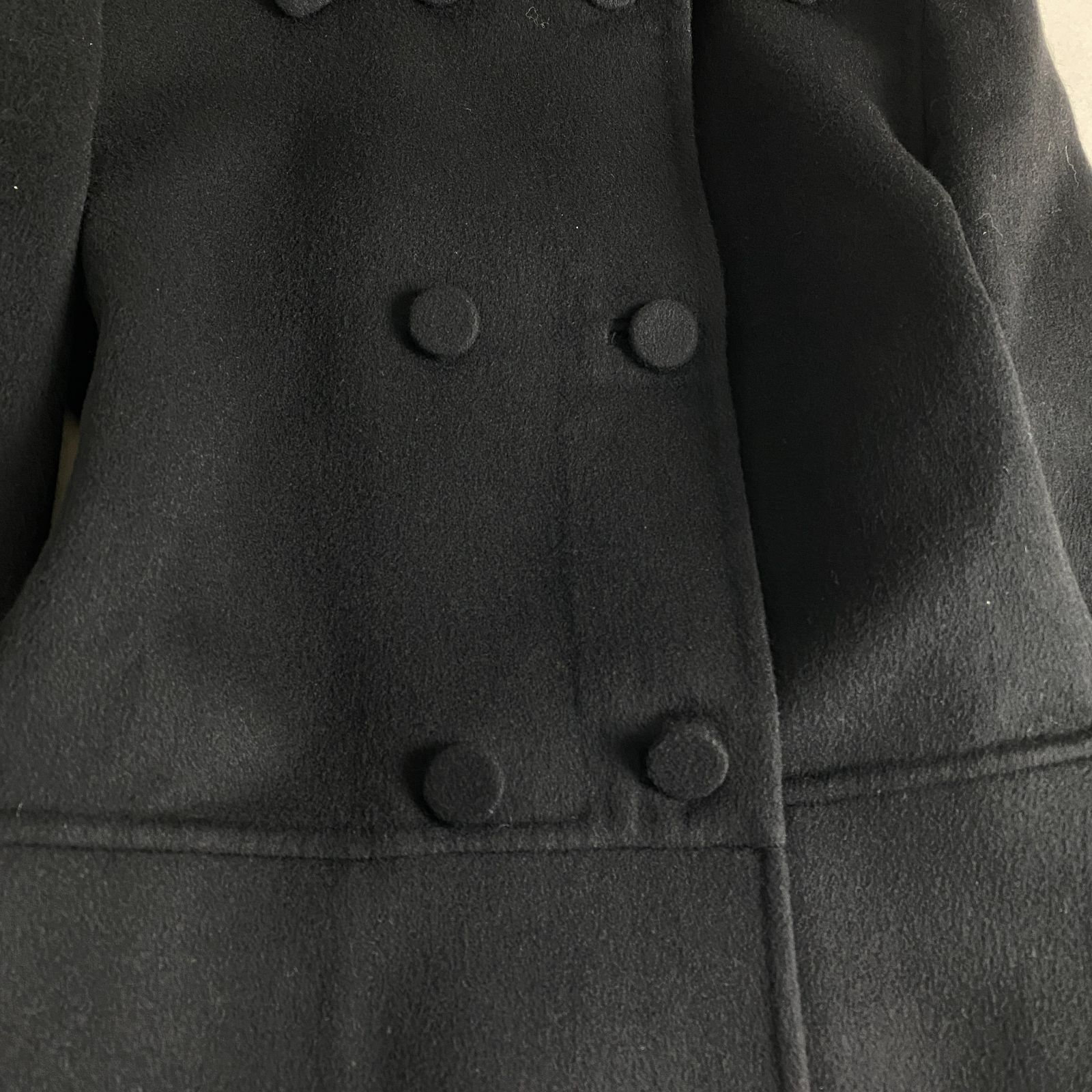 美品 サルバトーレフェラガモ ロングコート 一枚仕立て カシミヤ混 A