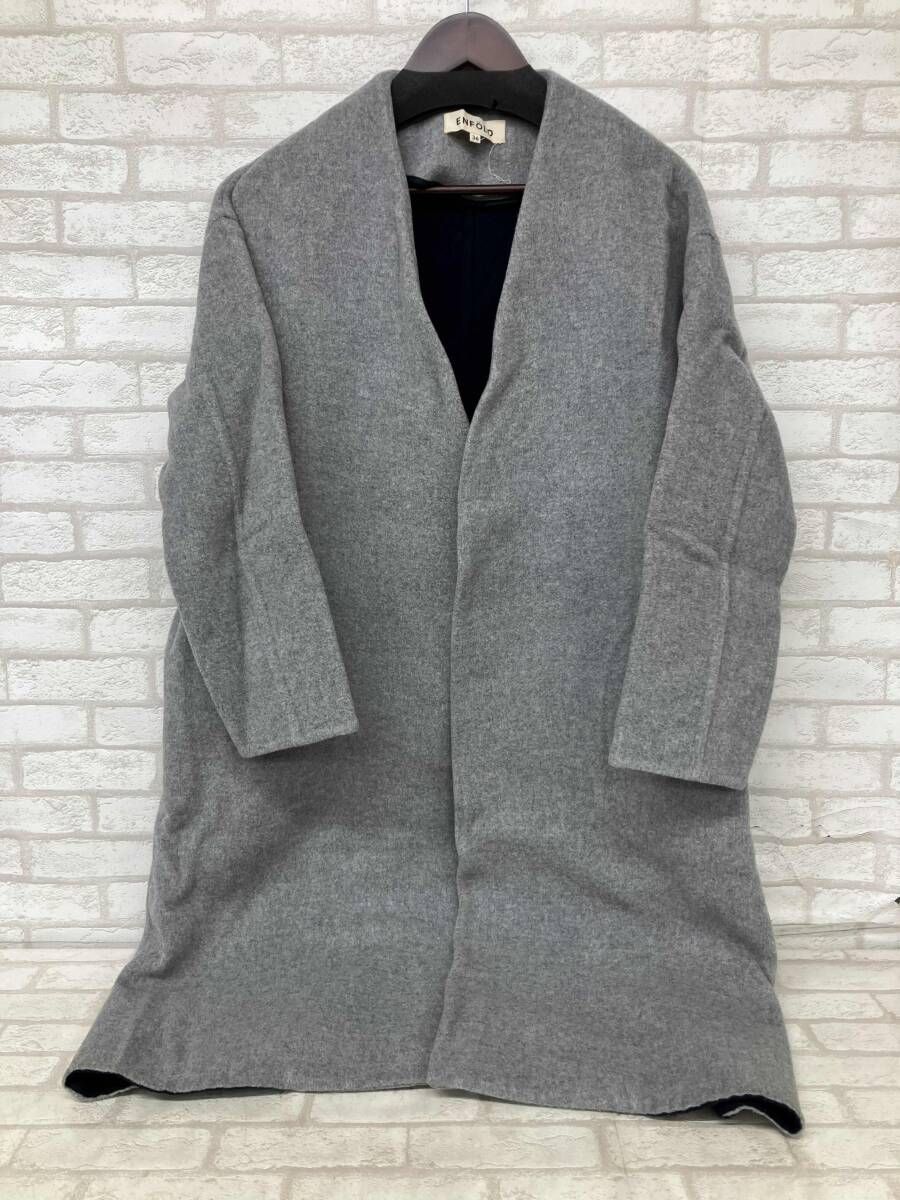 ENFOLD 3008A130-1220 エンフォルド ソフトリバー ウールコート