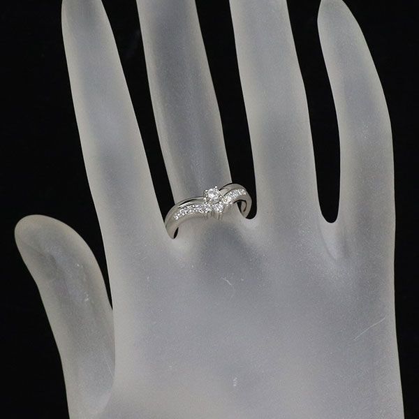 ○田崎真珠　ダイヤモンドリングpt900 D0.61 楽天市場】【TASAKI】タサキ 田崎真珠 ダイヤモンド 0.41ct (H VS2