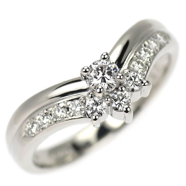 TASAKI 田崎真珠 0.61㌌ ダイヤ pt900指輪 田崎真珠 Pt900 ダイヤモンド リング 0.26ct - メルカリ