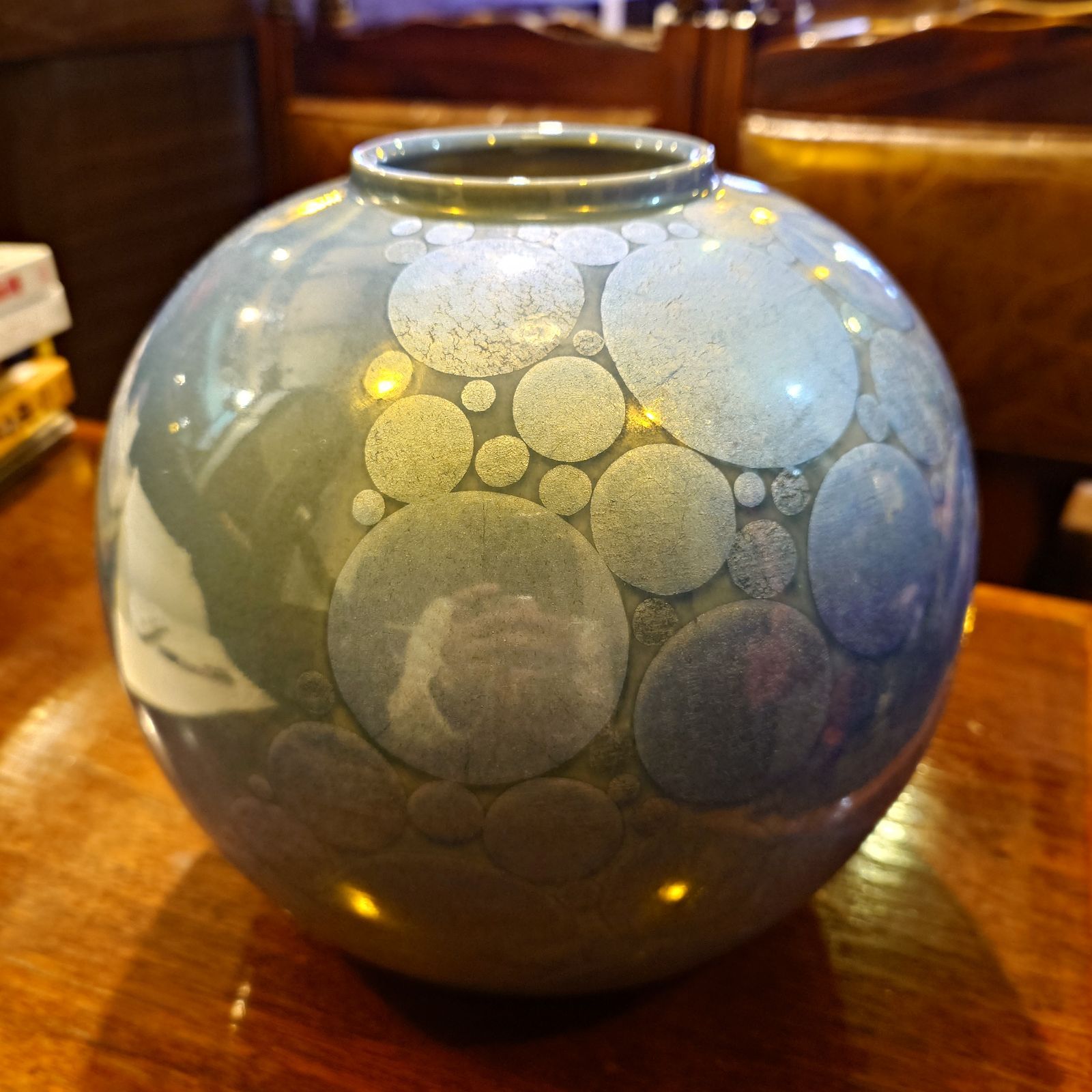 中田一於 九谷焼 花瓶 - メルカリ