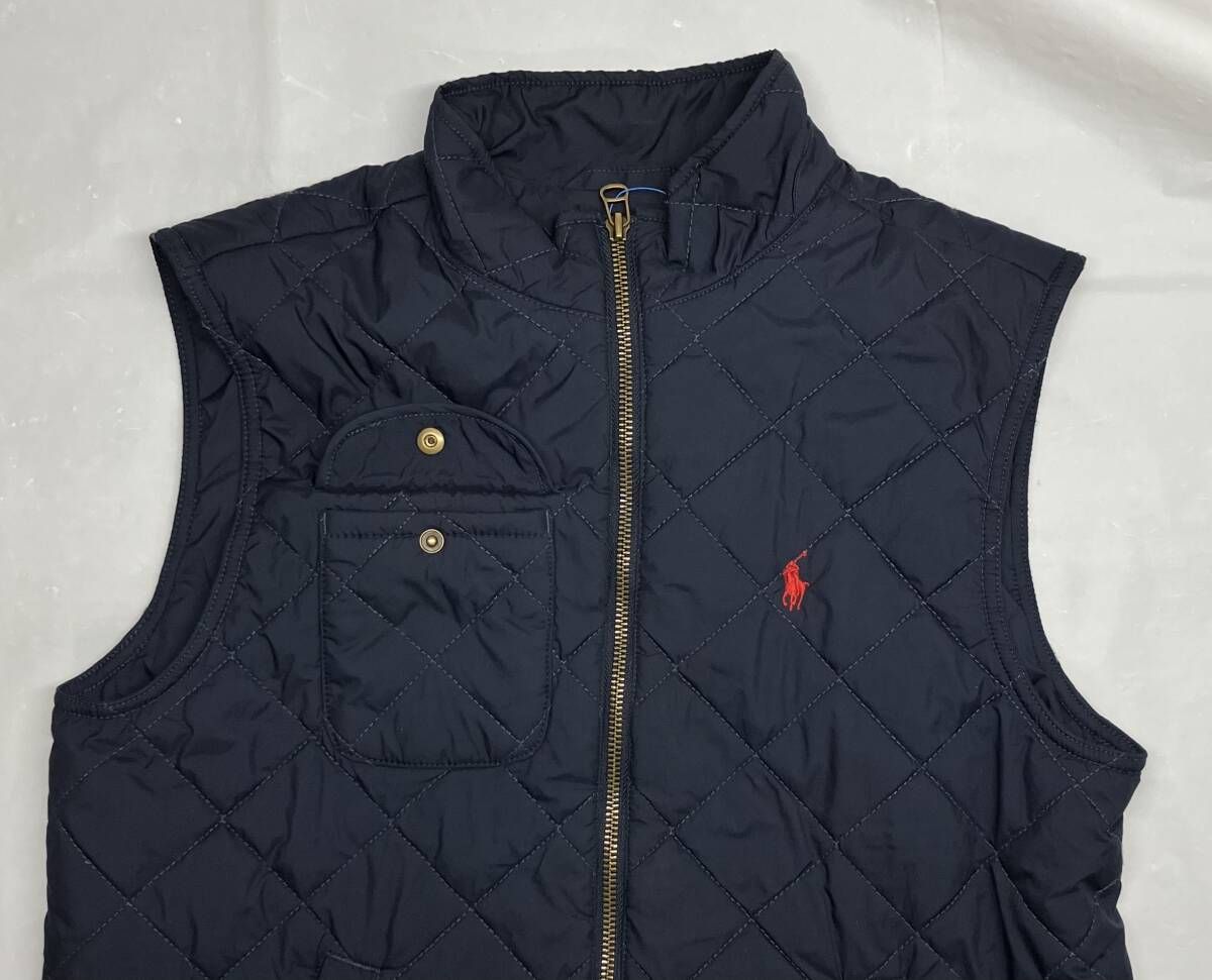 ♦✨新品未使用タグ付きポロラルフローレンのキルティングベスト POLO ポロ RALPH LAUREN ラルフローレン キルティング ベスト