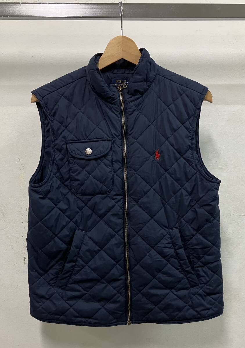 ♦✨新品未使用タグ付きポロラルフローレンのキルティングベスト POLO ポロ RALPH LAUREN ラルフローレン キルティング ベスト