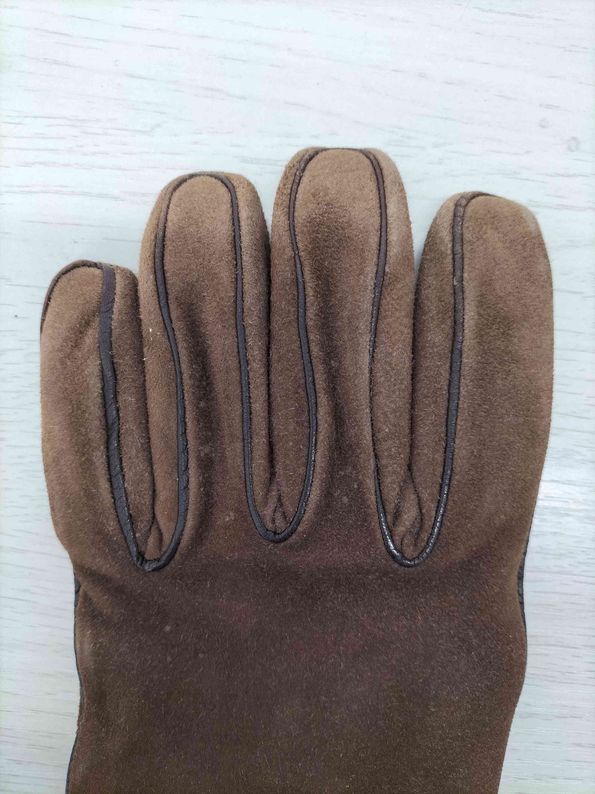 ジョルジオアルマーニ Giorgio Armani スエードグローブ メンズ 表記無