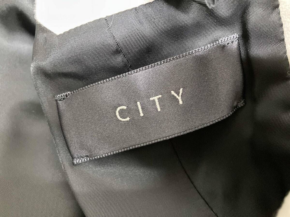 CITY シティー チェスターコート 207351004 グレー サイズO