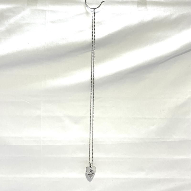 中古】CHROME HEARTS GUITER PICK FUCKER ｷﾞﾀｰﾋﾟｯｸ ﾌｧｯｶｰ ﾈｯｸﾚｽﾄｯﾌﾟ+