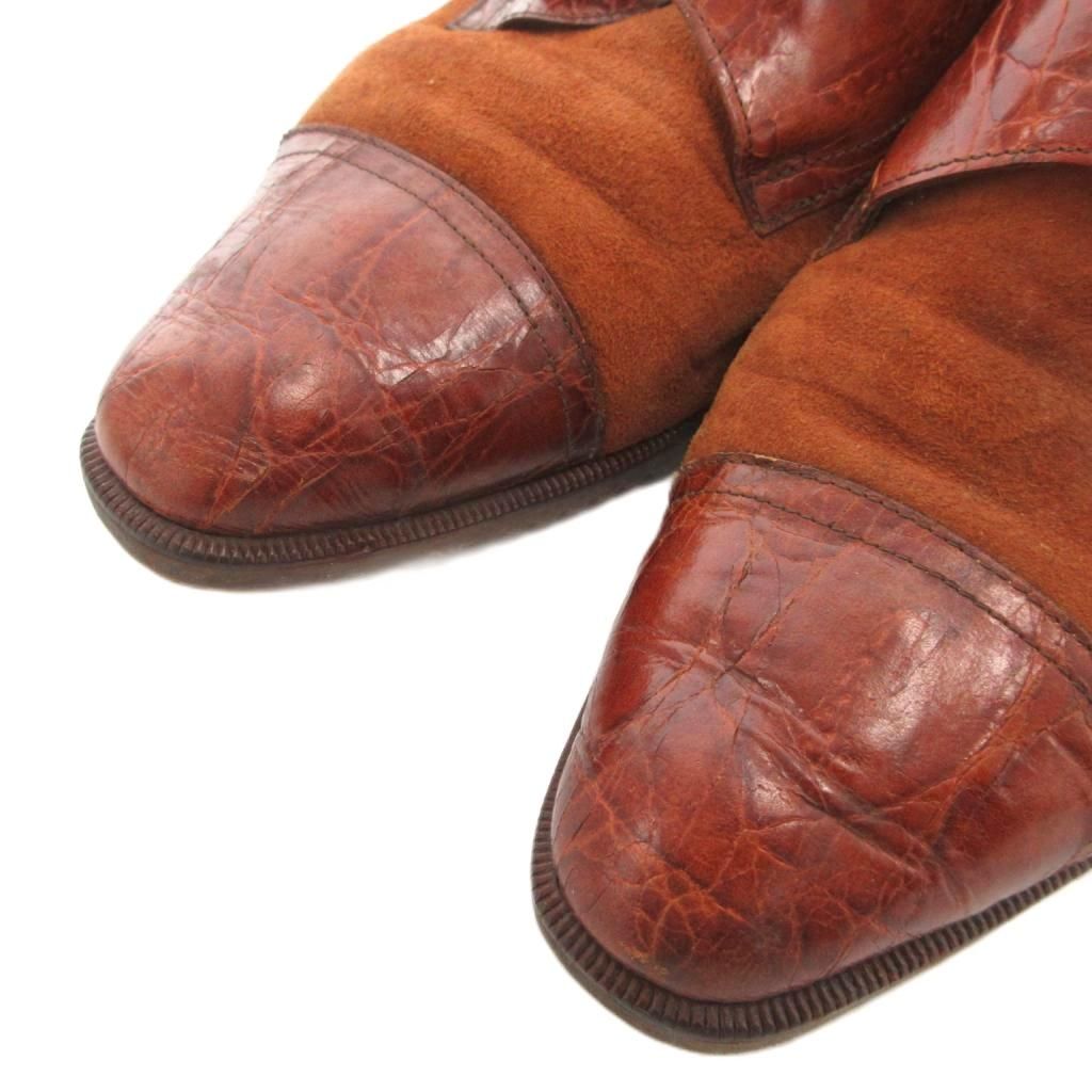 BRUNO MAGLI ブルーノ・マリ　シングルモンク　ブラウン　25センチ ブルーノマリ BRUNO MAGLI ローファー シューズ モンクストラップ