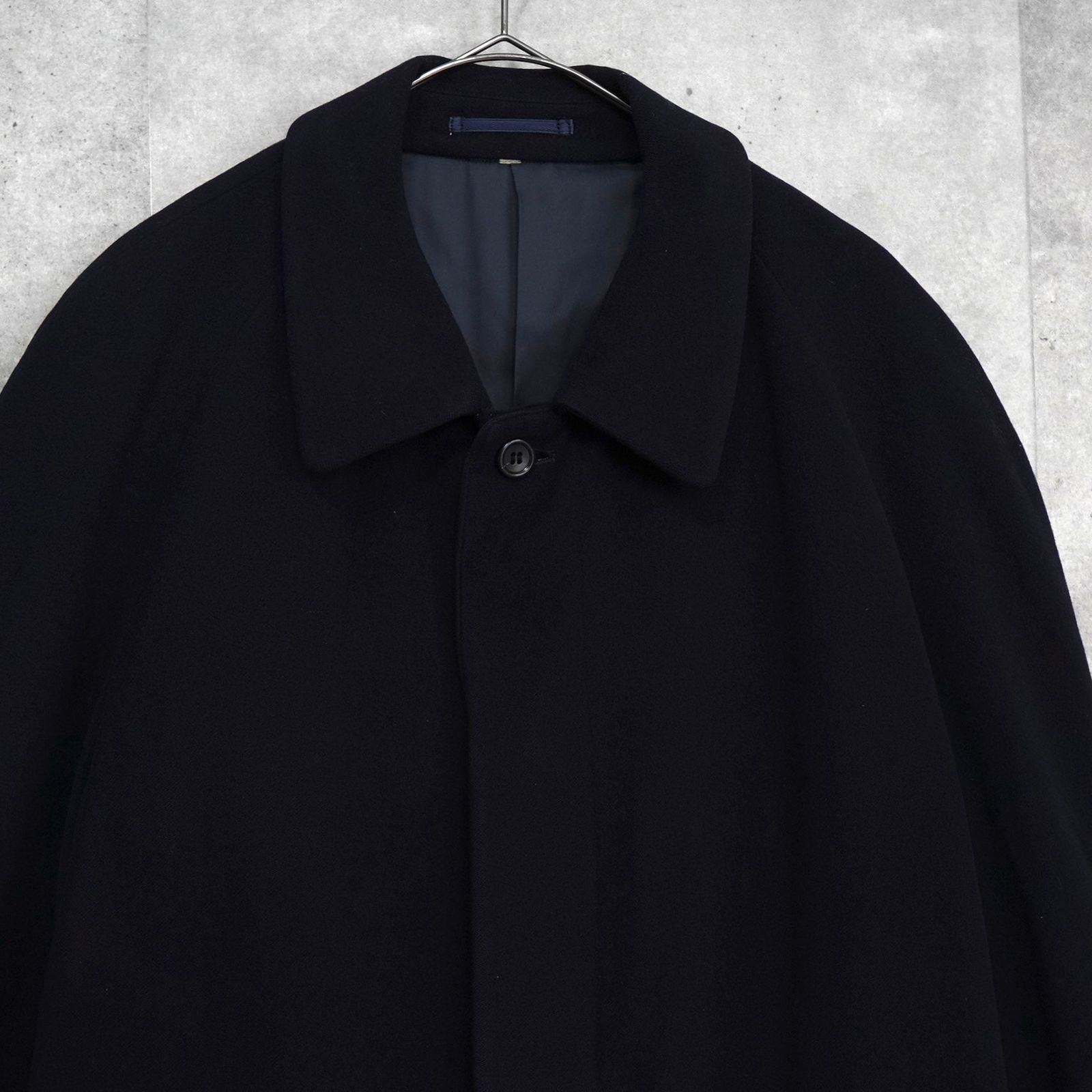 イヴ サンローラン ヴィンテージ ウールコート ステンカラーコート