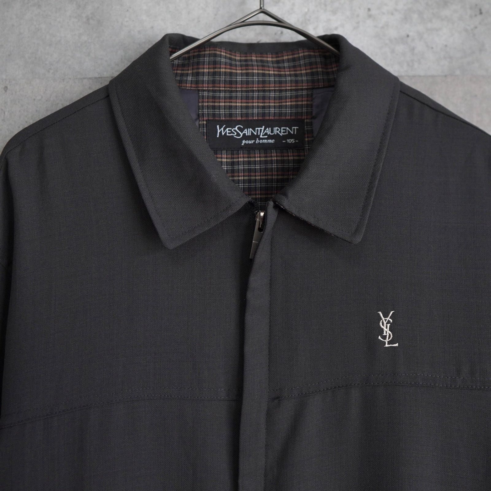 Yves Saint Laurent ブルゾン グレー SAINT LAURENT（ブルゾン ・ グレー/灰色系）のフリマアイテム一覧