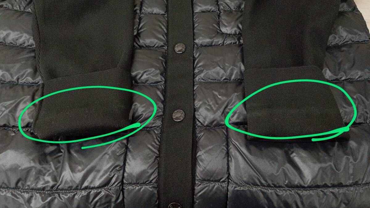  MONCLER モンクレール ダウンジャケット 8 ロングダウンジャケット ブラック Mサイズ その他 小物