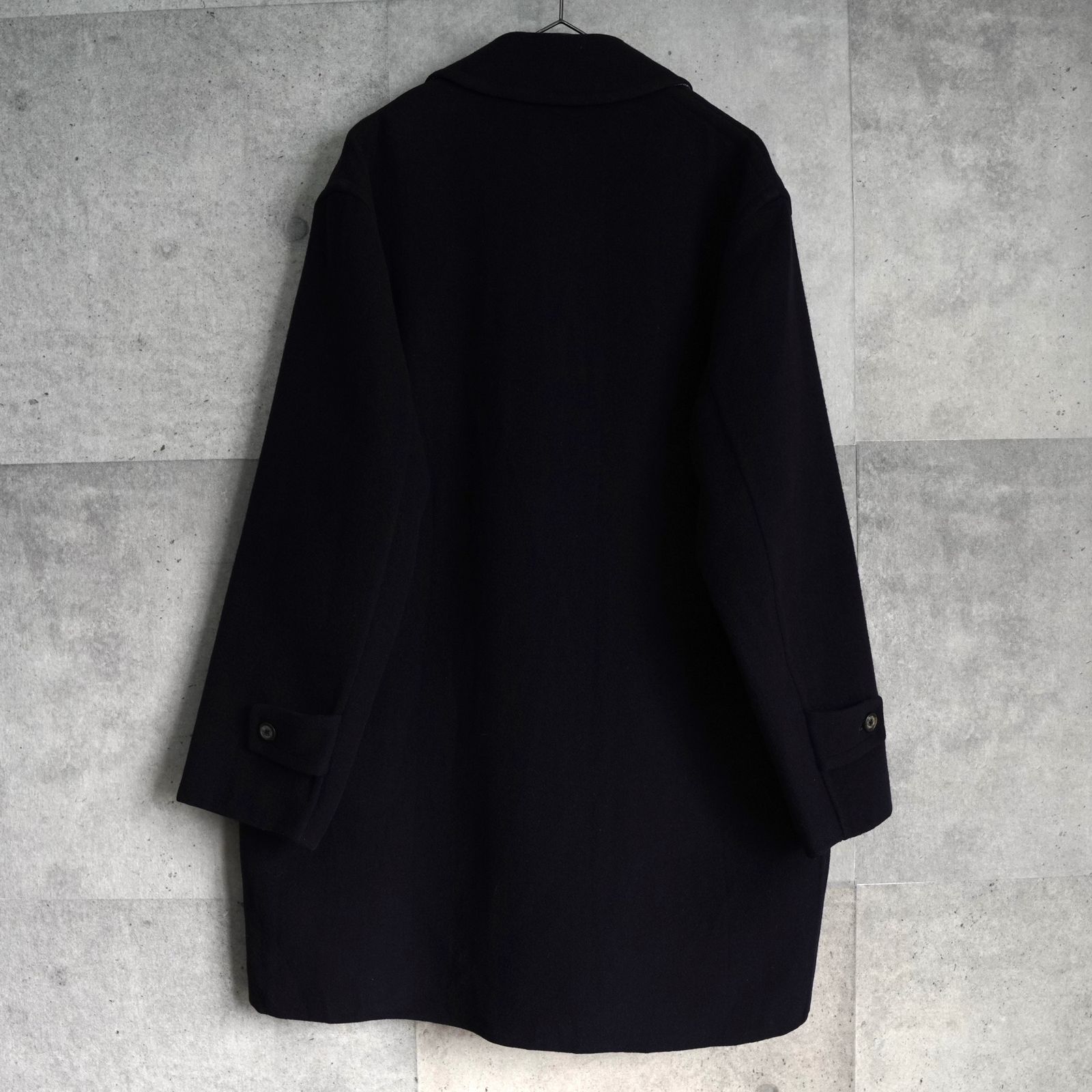 バーバリー ヴィンテージ カシミヤ混紡 ウールコート ブラック - メルカリ