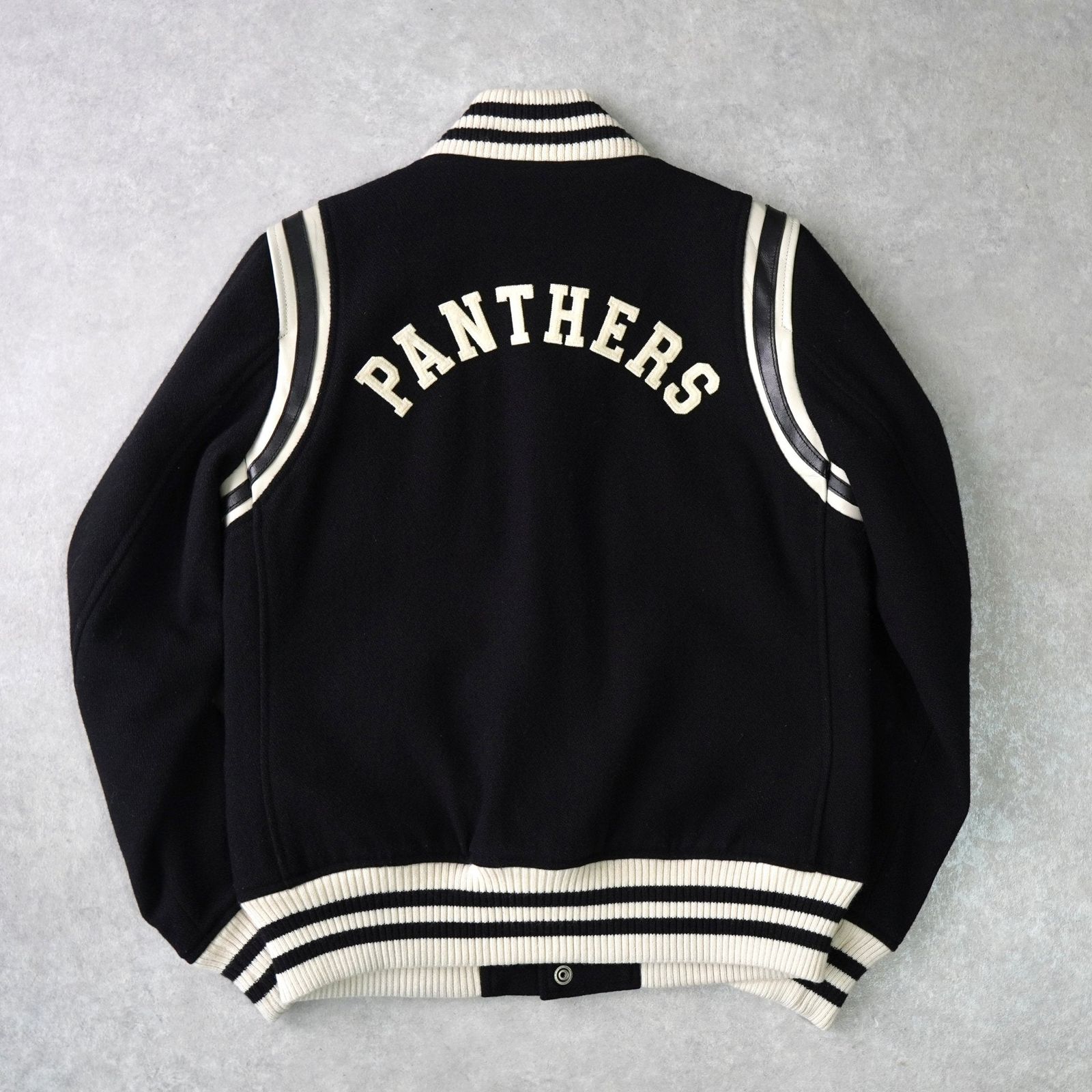 ヒステリックグラマー スタジャン ウール レザー ヒスガール ワッペン S 未使用】HYSTERIC GLAMOUR ヒステリックグラマー スタジャン