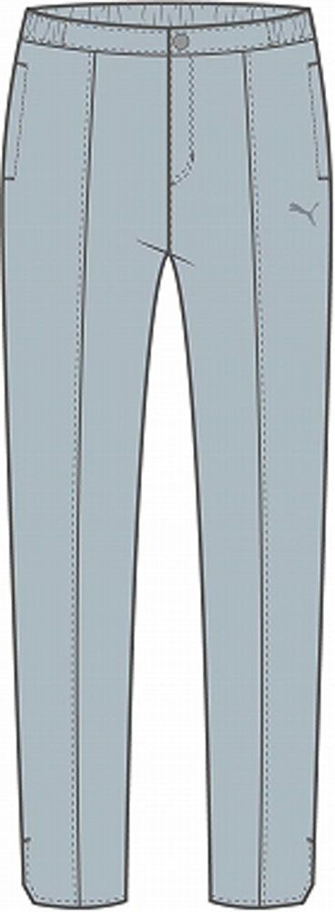 プーマ PUMA レディース PCPC ストレッチ ウーブン テーパード パンツ  671894 80 PLATINUMGRY