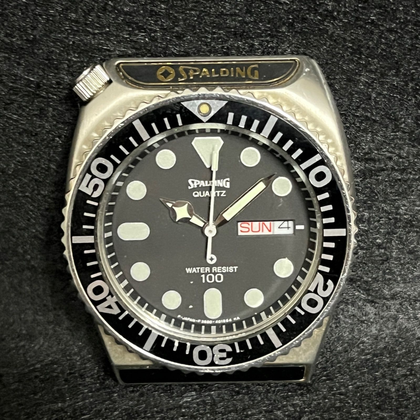 稼働品】 CITIZEN シチズン SPALDING スポルディング 3800-396910 本体