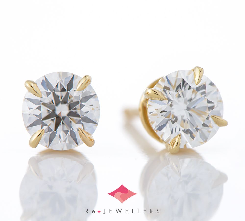 カルティエ ソリテール ダイヤモンド 0.530/0.505 ピアス - メルカリ