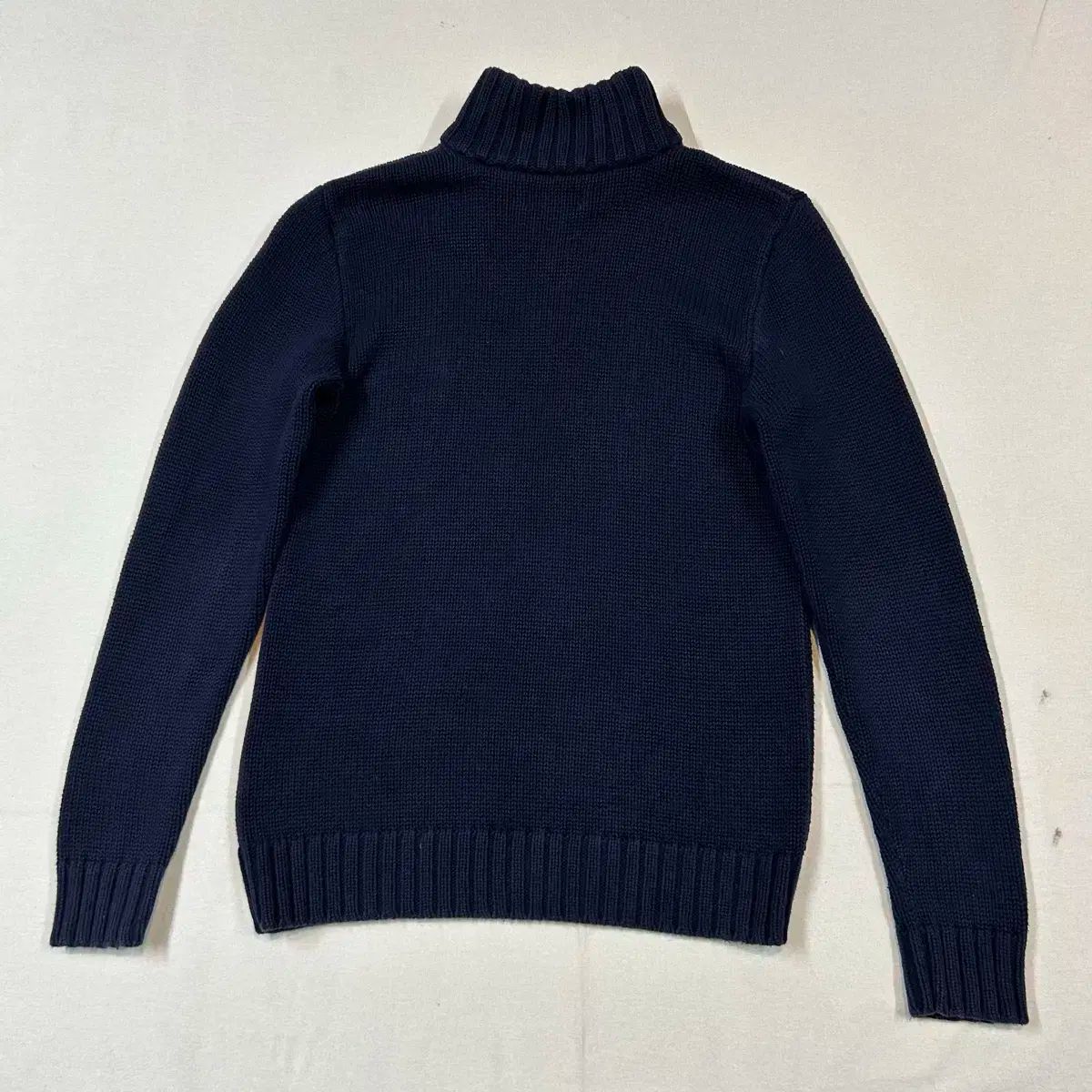 ポロ ラルフローレン ネイビー 星条旗 ハーフジップ セーター ニット