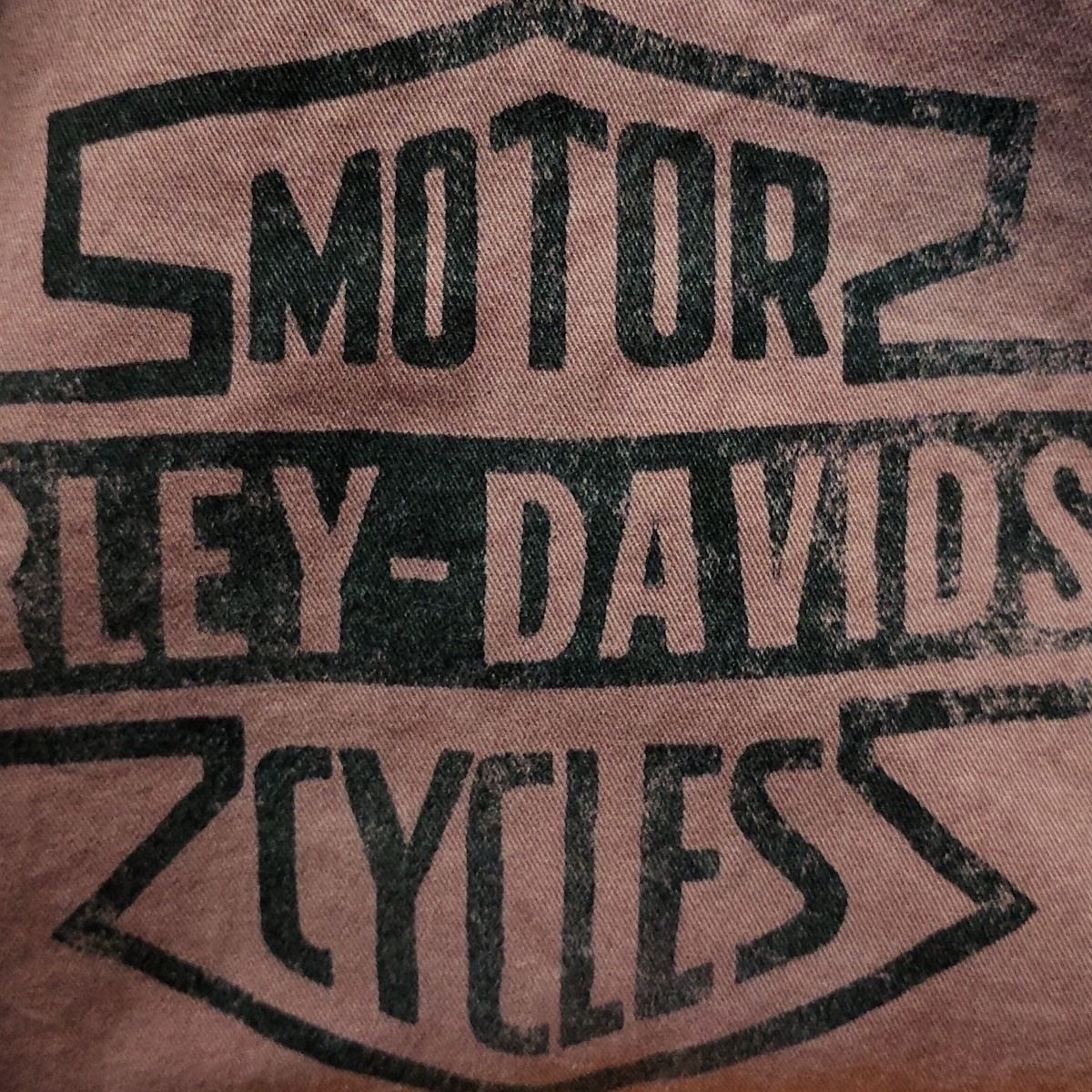 HARLEY DAVIDSON(ハーレーダビッドソン) ブルゾン サイズ2XL 2XL メンズ - パープル×ダークグレー 長袖/MOMOA/ジップアップ/春/秋