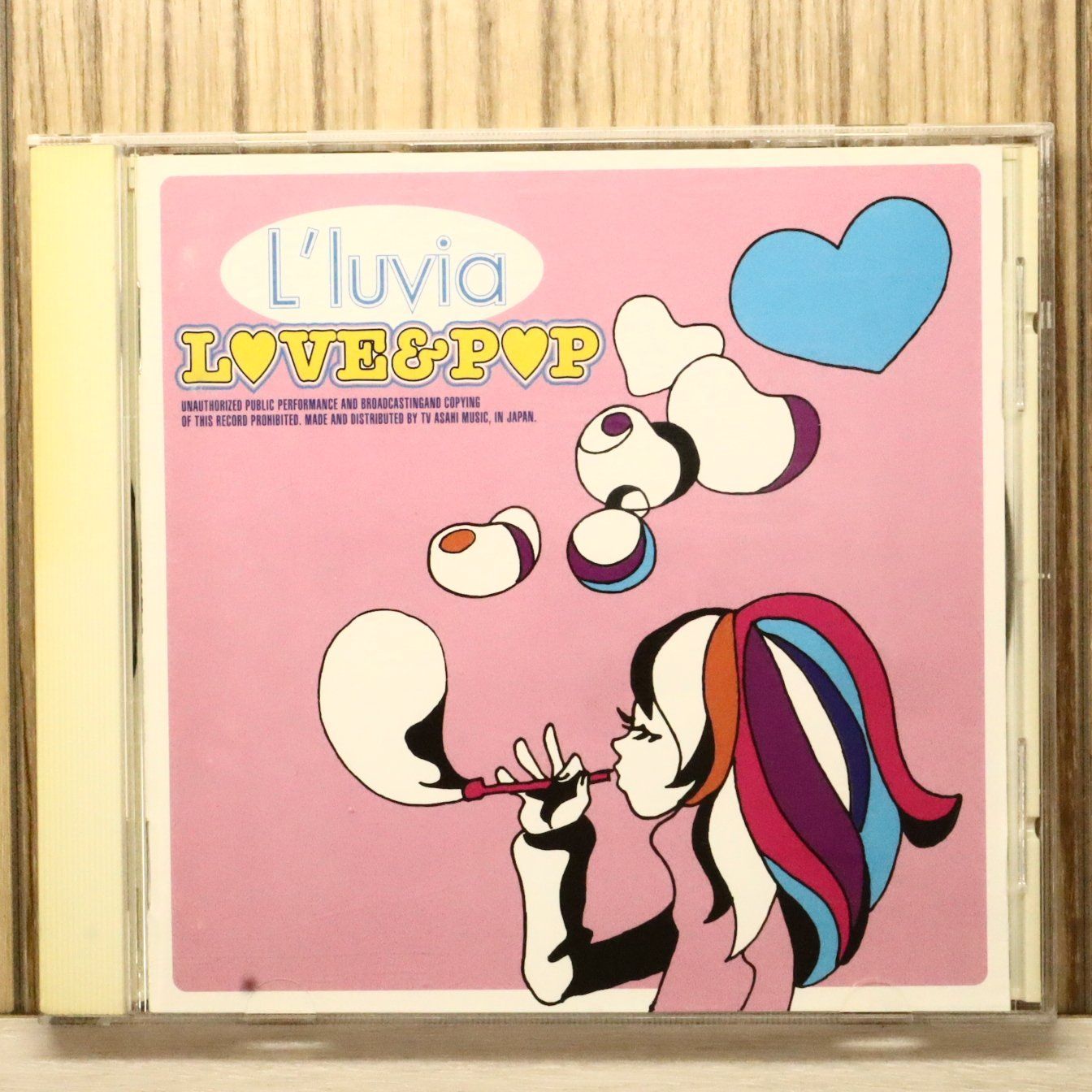 国内盤CD☆ジュビア/L'LUVIA□ LOVE&POP 【BREAKOUT02019