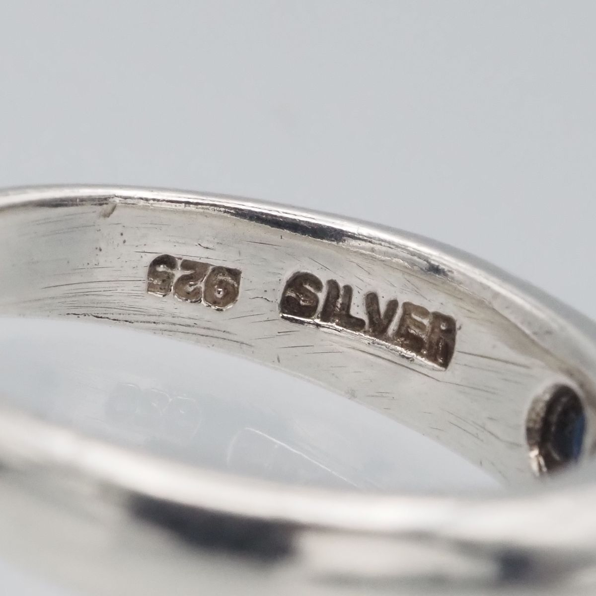 H779 ヴィンテージ SILVER925刻印 リング メッセージ デザイン