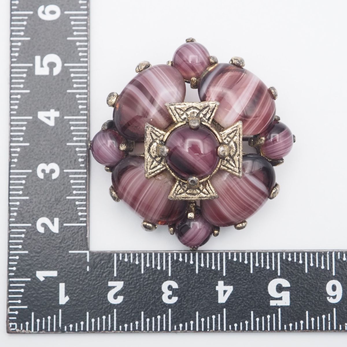 MIRACLE 英国ヴィンテージブローチ　カラーストーン 2025年最新】Yahoo!オークション -miracle(ブローチ)の中古品・新品