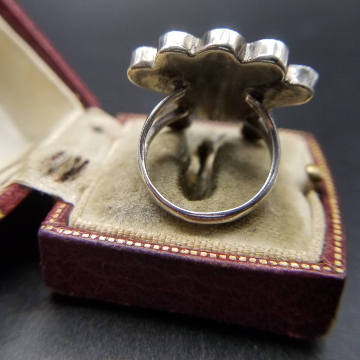 1960～70年代 メキシコ 925 シルバー アバロンシェル 貝殻 インレイ