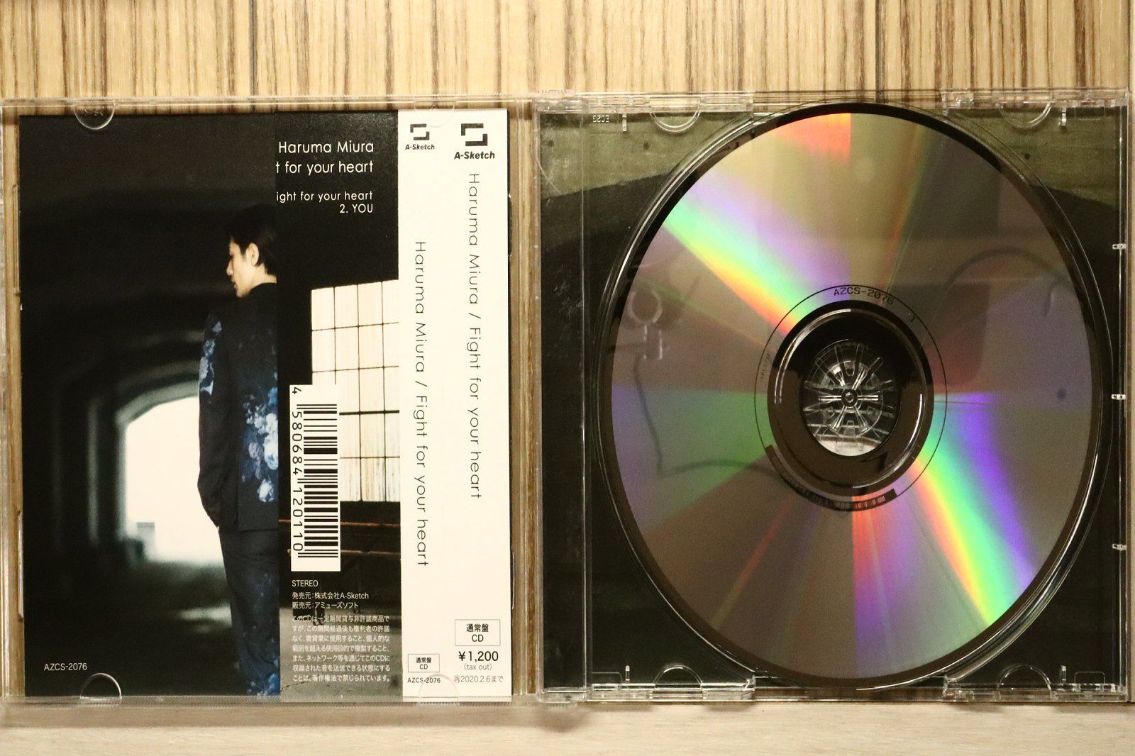 国内盤CD☆三浦春馬/haruma miura□ Fight for your heart 通常盤 CD