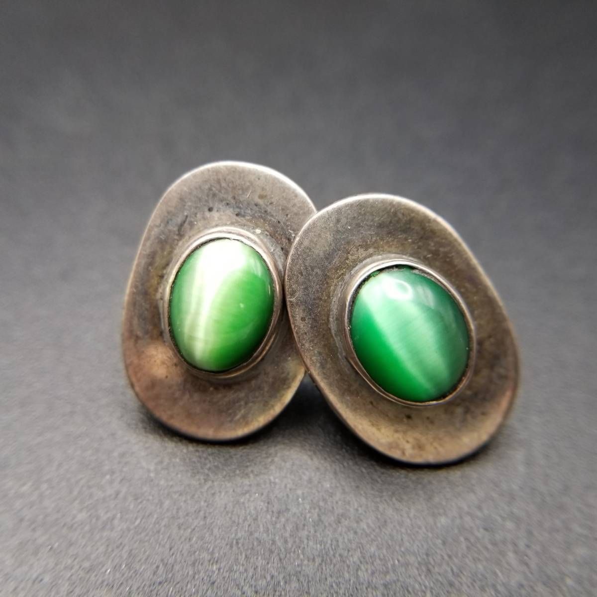 メキシコ TAXCO タスコ エメラルドグリーン オーバル デザイン 925