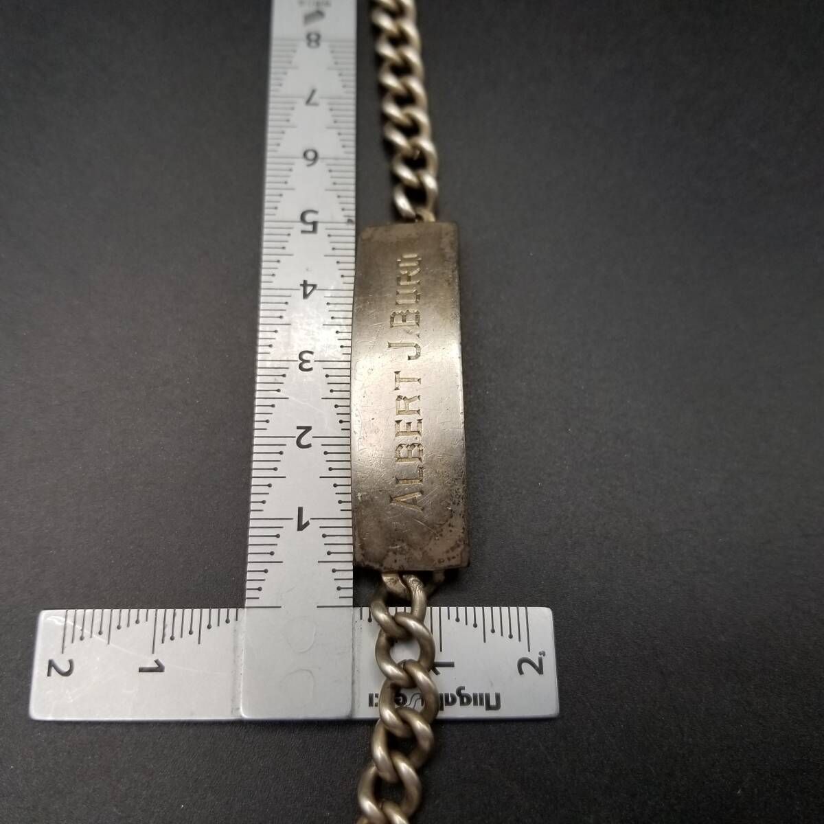 40'50's Vargas社製 IDタグ 長方形プレート 925 シルバー ヴ 40'50's Vargas社製 IDタグ 長方形プレート 925 シルバー ヴ - メルカリ