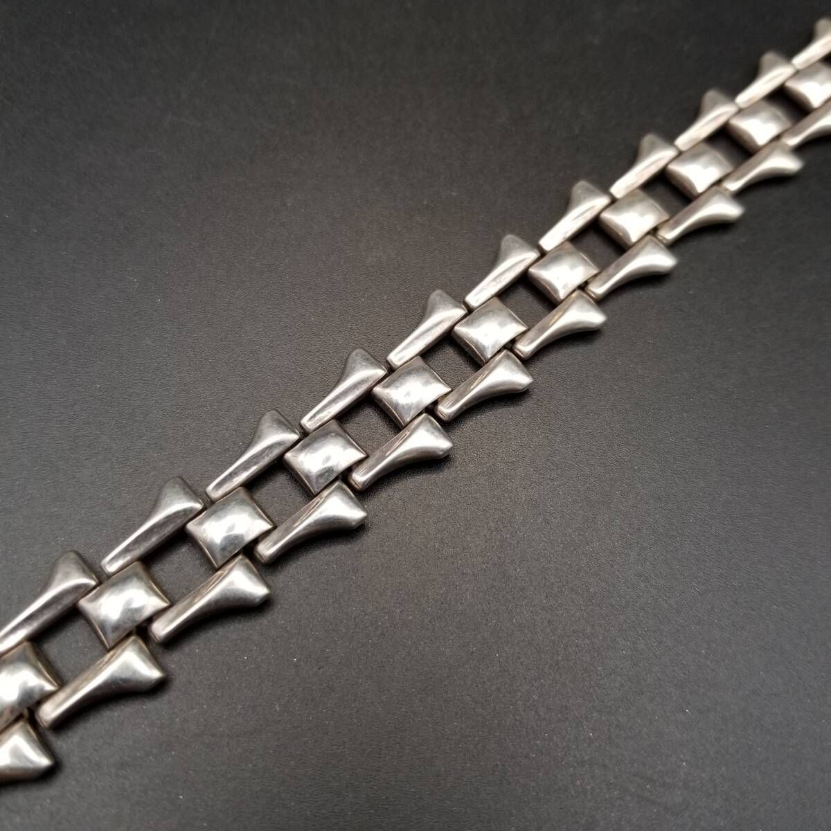1993年 モダニスト パネルチェーン 925 シルバー ヴィンテージ