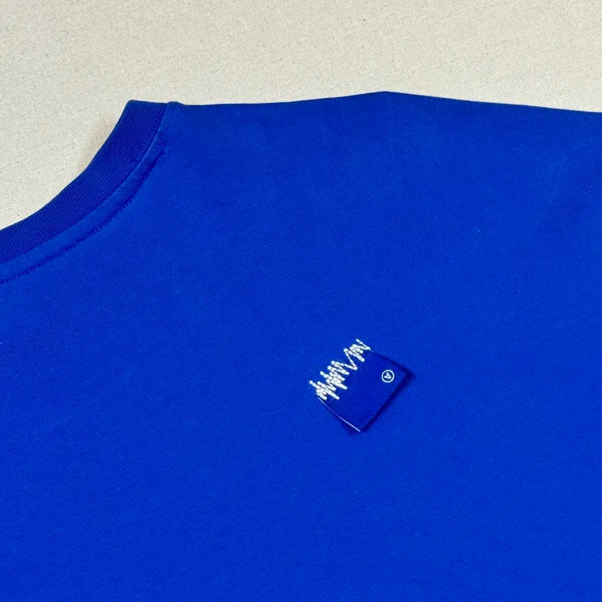 L) ADER ERROR ブルー TAG 半袖 Tシャツ - メルカリ