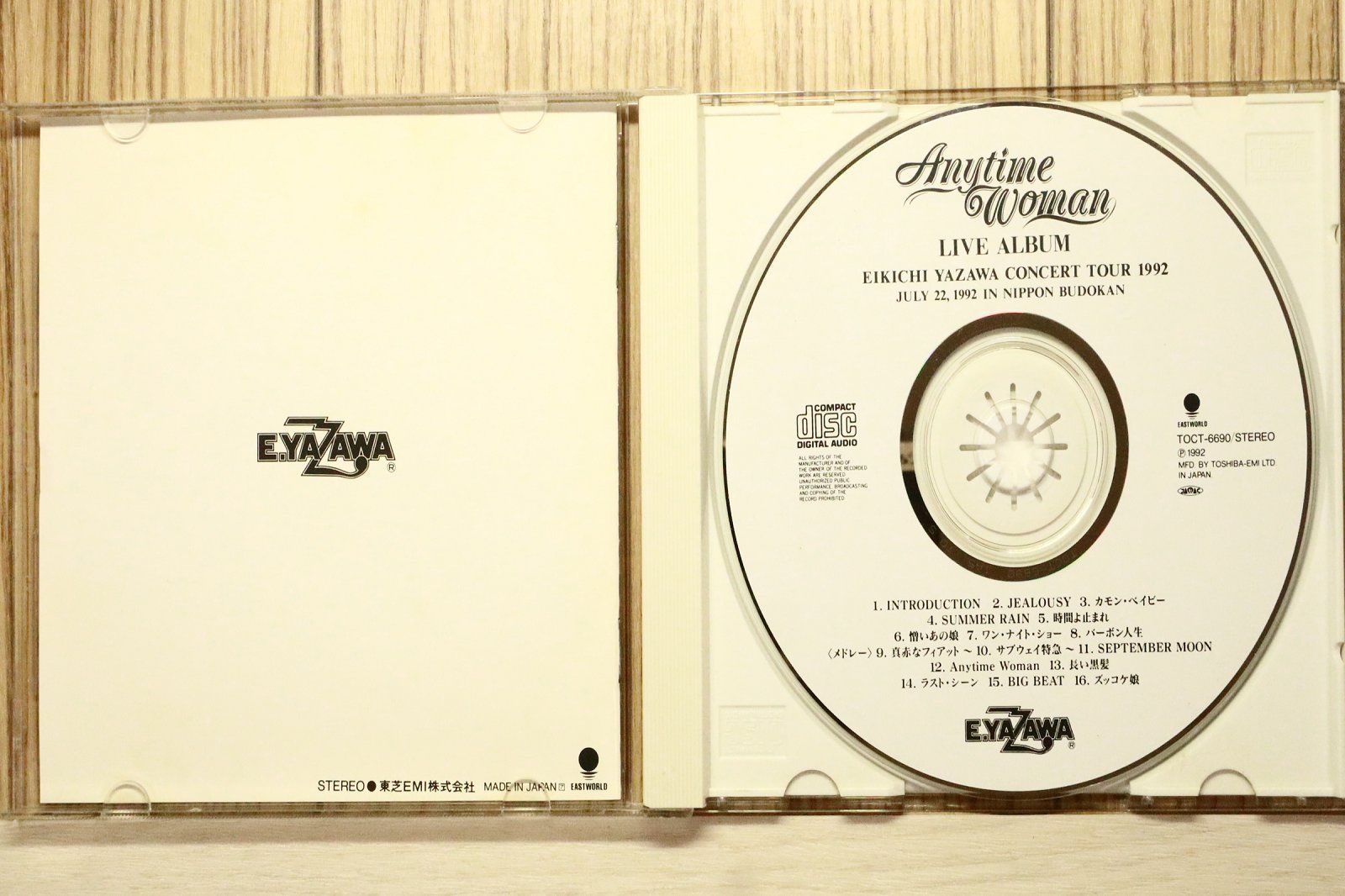 国内盤CD☆矢沢永吉/Eikichi Yazawa□ LIVE ALBUM Anytime Woman
