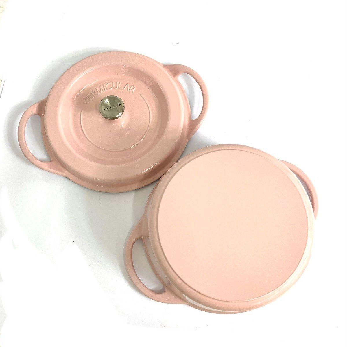 バーミキュラ VERMICULAR オーブンポットラウンド 22cm 両手鍋 ピンク