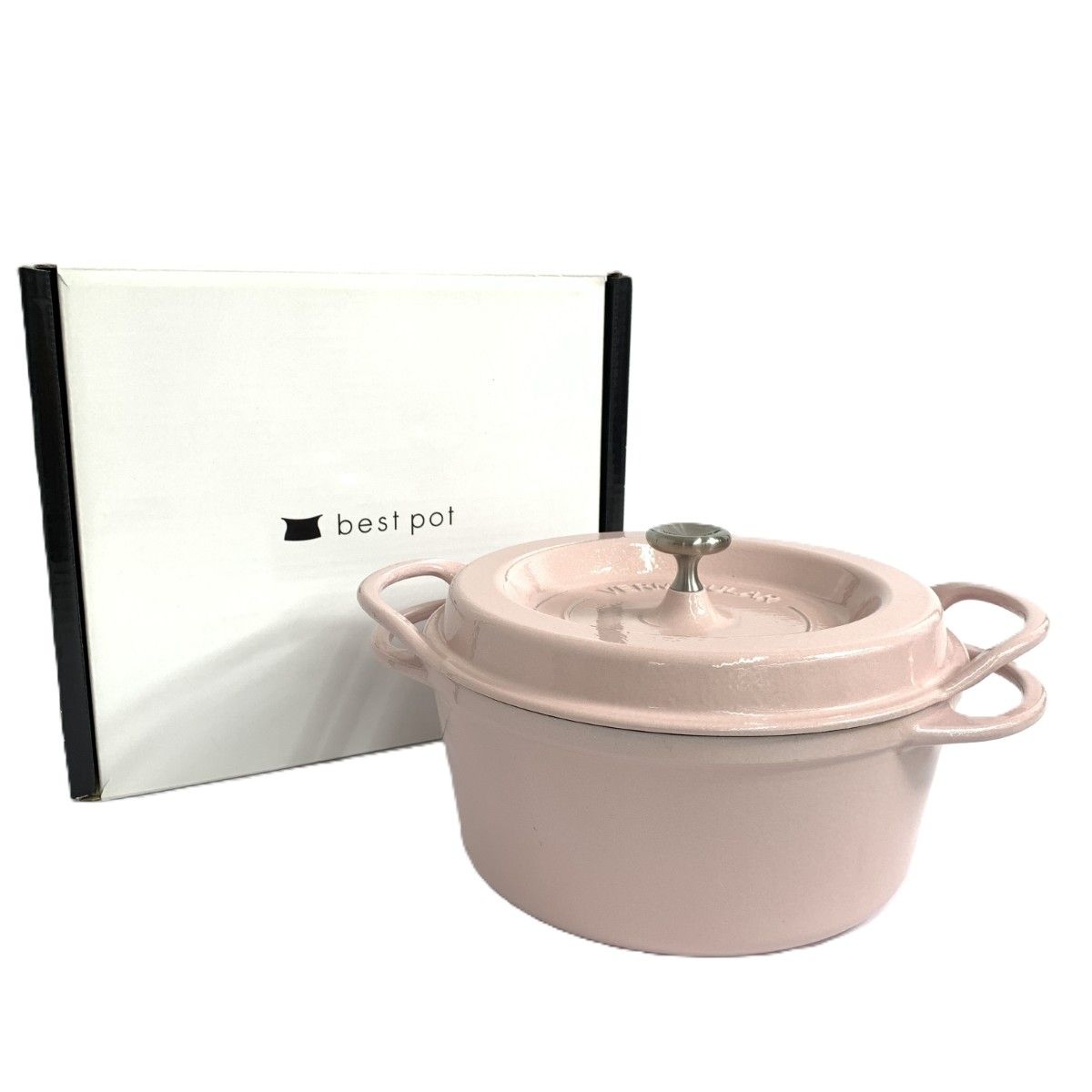 バーミキュラ VERMICULAR オーブンポットラウンド 22cm 両手鍋 ピンク