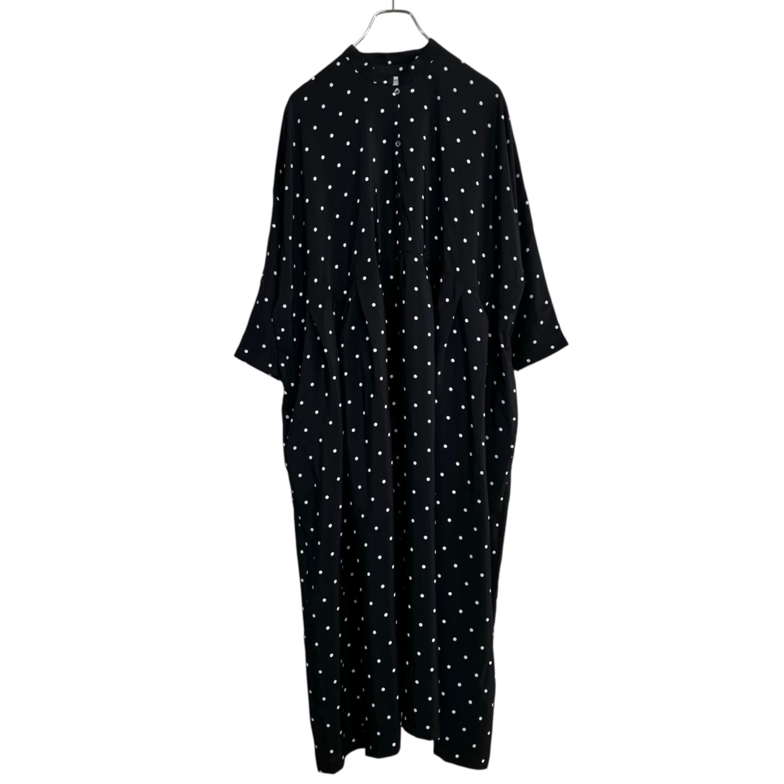 JOURNAL STANDARD LUXE 2021AW ドット ampleプルワンピース F ブラック