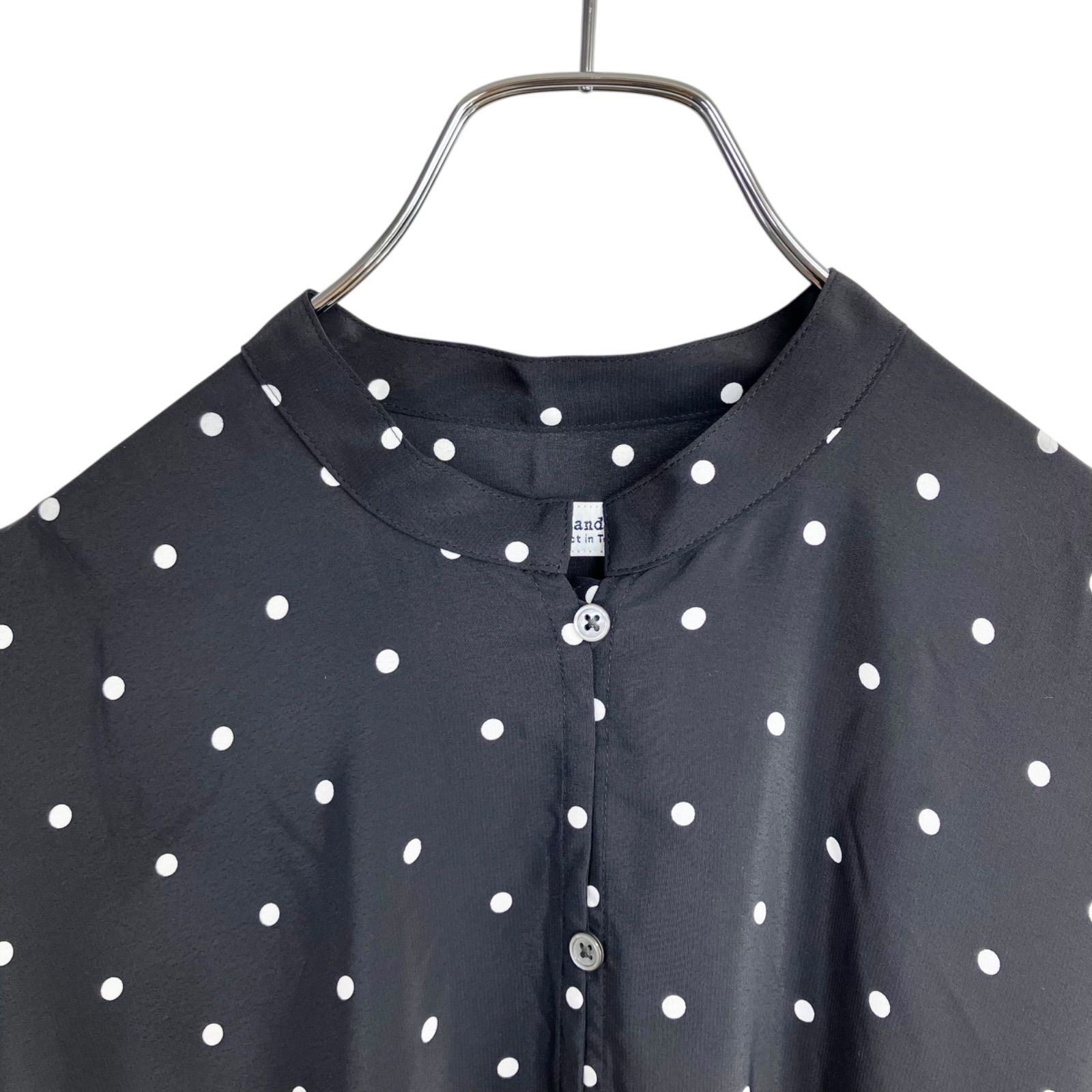 journal standard luxe ドット ample プルワンピース JOURNAL STANDARD LUXE 2021AW ドット ampleプルワンピース F ブラック