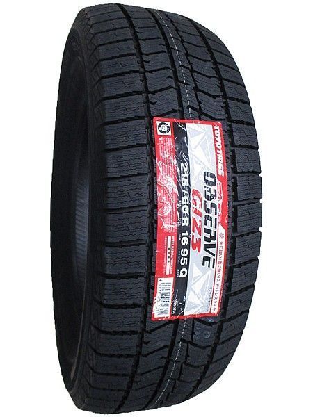 トーヨータイヤ】 スタッドレス4本セット 215/45R18 GIZ2中古品